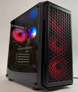 Custom Gaming PC Desktop Computer 16GB Ram 1TB + SSD 8GB RX 580 Intel i7 6th Gen - Picture 1 of 9