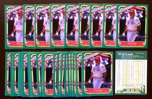 32) PETE ROSE Cincinnati Reds 1987 Fleer Star Stickers Baseball Card #102 LOT - Picture 1 of 1