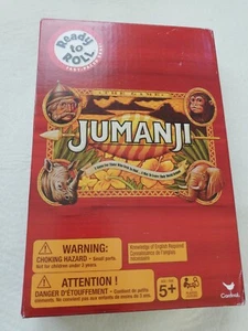 New Ready to Roll Jumanji  Classic Adventure Board Game Fast Paced Game Cardinal - Picture 1 of 8