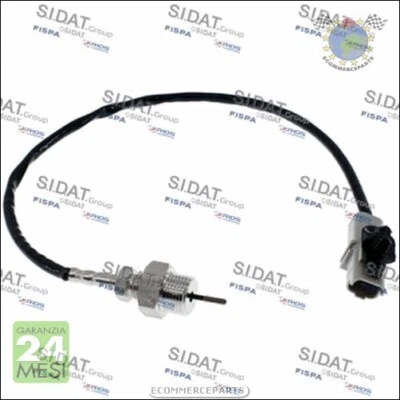 Sensore temperatura gas scarico Sidat per OPEL MOVANO A RENAULT MASTER P njy - Immagine 1 di 3