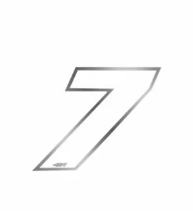 NUMERI PICCOLI 65x85 mm. bianco7 - Picture 1 of 1