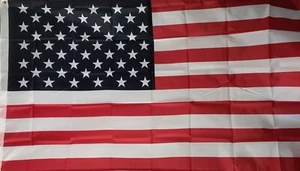 US USA AMERICAN STARS & STRIPES NATIONAL FLAG 5 X 3FT Remembrance - Picture 1 of 2