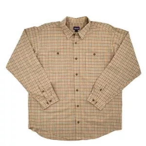 Patagonia Organic Cotton Mens XL Plaid Long Sleeve Shirt Button Check Flannel - Bild 1 von 9