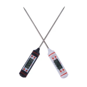 Food Baking Digital Kitchen Probe Thermometer Read Cooking Sensor Heat Tester - Bild 1 von 14