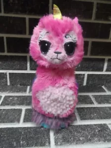 Hatchimals Wow Llalacorn rosa wächst zu 32 Zoll interaktives Haustier - Bild 1 von 7