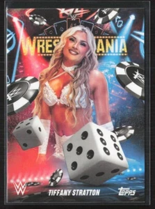 2025 Topps Wrestlemania 41 Las Vegas Exclusive Tiffany Stratton #WM-11 QNTY AVAL - Bild 1 von 2