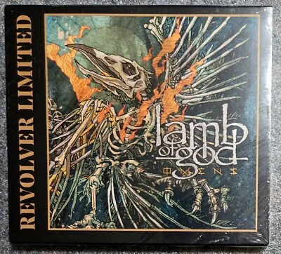 LAMB OF GOD Omens CD - Revolver Edition #80 / 666 CD - Rare Thrash Metalcore  — 第 1/3 张图片
