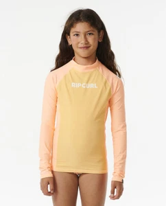 Rip Curl Kids Classic Surf UPF 50 Long sleeve T-Shirt Rash Vest Top - Picture 1 of 11