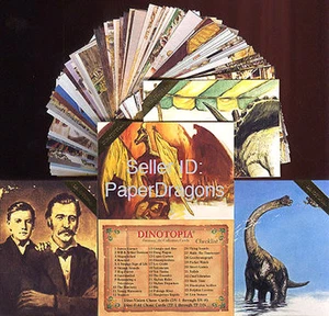 James Gurneys Dinotopie - 72 Karten Kunst Karten Set - KOSTENLOSER USPS-Versand - Bild 1 von 1