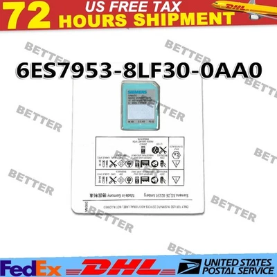 New Siemens 6ES7953-8LF30-0AA0 6ES7 953-8LF30-0AA0  SIMATIC S7 Micro Memory Card - Image 1 of 4