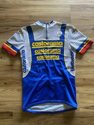 Nalini Team Castorama Cycling Jersey (Laurent Fignon) Men’s Sz 4 - Image 1 of 3