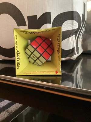 Cubo de Rubik Ideal 1980 vintage sellado en embalaje original cubo de Rubik juguete antiguo Foto 1 de 2