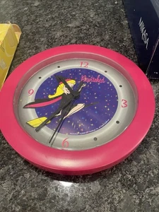 Bewitched Samantha Witch Broom Costume TV Show Sign Wall Clock - Picture 1 of 3