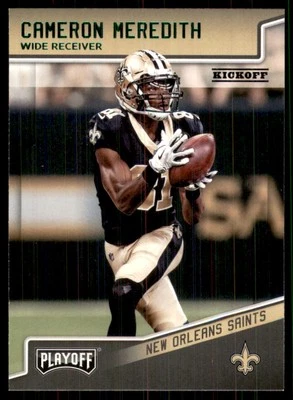2018 Playoff Kickoff Green #137 cameron Meredith New Orleans Saints - Image 1 of 2