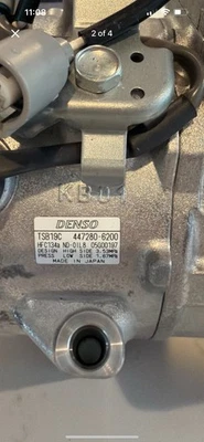 Conjunto de compresor de aire acondicionado genuino Lexus RX350 RX450h 2010-2013 88320-48220 nuevo OEM Foto 1 de 3