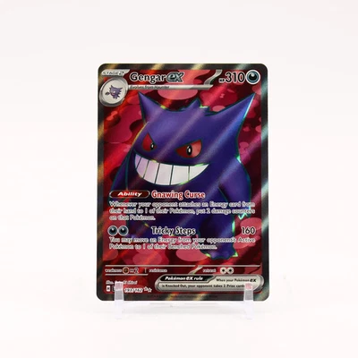 Gengar ex - 193/162 Temporal Forces Full Art Pokemon - NM - Image 1 of 2