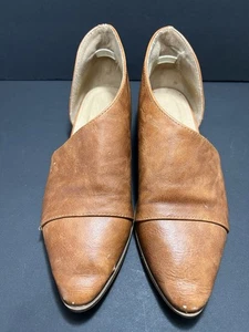 Botines para mujer Catherine Malandrino Zwan imitación cuero marrón camel talla 6” - Imagen 1 de 23