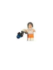 LEGO Dimensions: Chell from Portal - Minifigure w/ Tag and Gun (71203 / dim006)