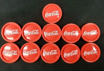 Coca-Cola Lot Red Checkers Replacement Game Parts 1997 Limited Edition ** - Image 1 of 4