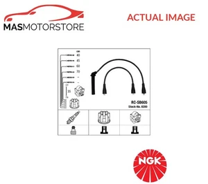 IGNITION CABLE SET LEADS KIT NGK 8200 A FOR SAAB 900 I,9000,900 II,9-3 - Picture 1 of 6