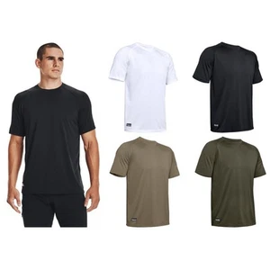 Under Armour 1005684 UA Tactical Tech Short Sleeve T-Shirt Athletic Training Tee - Picture 1 of 11