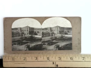 Der Kaiserpalast des Sultans in Konstantinopel Stereoview um 1859 Antik - Bild 1 von 2