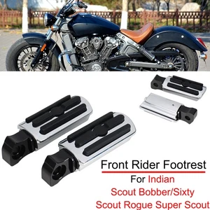 Reposapiés delantero 2 piezas para Indian Scout Rogue Scout Bobber Sport Scout Super Scout - Imagen 1 de 13