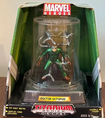 漫威英雄蜘蛛侠钛系列 Doc Octopus Ultra 压铸人偶 2006 — 第 1/4 张图片