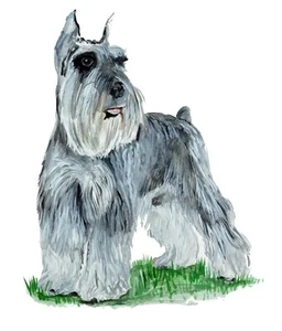 Schnauzer Dog Lover Pet Vinyl Decal Sticker - Car Home Truck SUV Boat RV - Picture 1 of 1