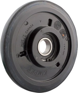 Kimpex Colored Idler Wheel - 165mm x 1in Black Snowmobile 298927 - Picture 1 of 4