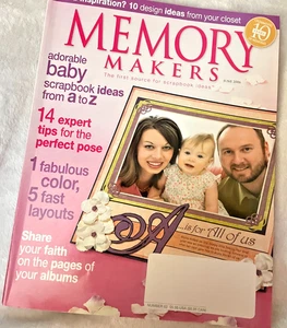 MEMORY MAKERS MAGAZINE - June 2006, Issue #62 - NEW, Vintage & NLA! - Imagen 1 de 1