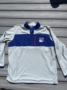 Sudadera Pullover Fanatics New York Rangers 1/4 Snap 3XL NHL - Imagen 1 de 10