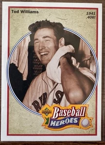 1992 Upper Deck - Baseball Heroes Ted Williams 1941 .406 Ted Williams #29 - Picture 1 of 2