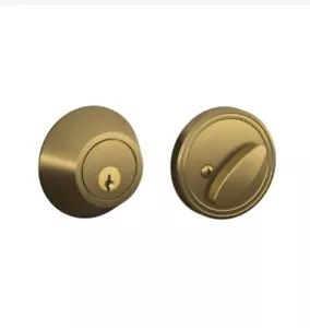 Schlage Single cylinder DeadBolt Lock Entry Keyed Model JD-60 formerly Dexter - Picture 1 of 4