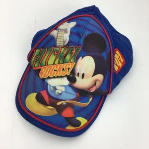 Mickey Mouse Rocks Disney Toddler Ball Cap Hat Adjustable Baseball - Picture 1 of 2