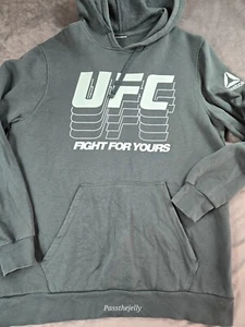 UFC Hoodie Herren Extra Large Fight For Yours Authentic Walkout Pullover Logo - Bild 1 von 9