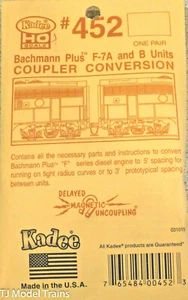 Kadee HO #452 Bachmann-Plus (1 Paar) F7 Kupplung Umbausatz - Bild 1 von 1