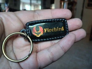 Vintage Pontiac Firebird 1970's Original Gun Metal Key Fob - Picture 1 of 2