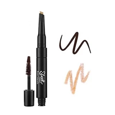 BNIB Sleek Make Up Brow Intensity Extra Dark Eyebrow Gel With Gold Highlighter - Image 1 of 4