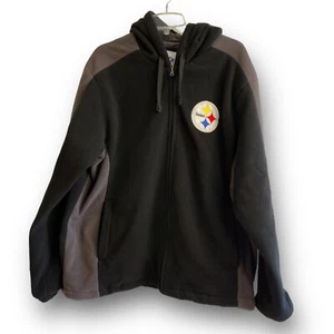 Giacca in pile NFL Pittsburgh Steelers adulto XL - Foto 1 di 11