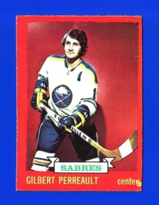 1973-74 OPC O-Pee-Chee HOCKEY #70 GILBERT PERREAULT VG+/EX BUFFALO SABRES (SB2) - Picture 1 of 2