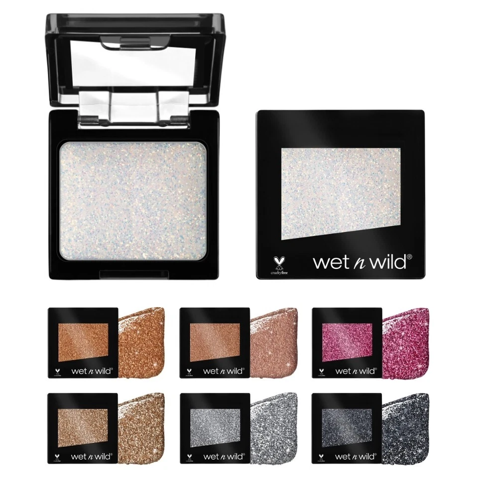Wet N Wild Color Icon Glitter Eyeshadow Single, Highly-Pigmented (All Colours) - Image 1 of 1