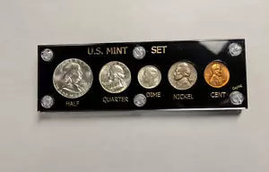 1961 Uncirculated Year Set with Capital Holder - Picture 1 of 4