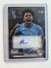 Rico Lewis 2022-23 Topps Stadium Club Chrome UEFA Rookie Auto/Autograph RC CA-RL