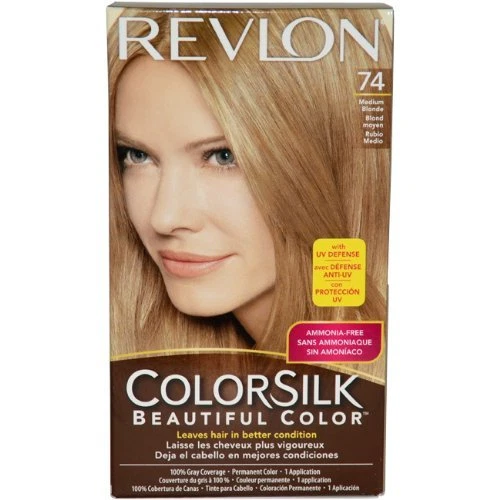 Revlon Colorsilk Haarfarbe, mittelblond (6er Pack) - Bild 1 von 1