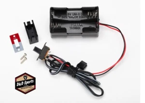 Traxxas 3170X Battery holder, 4-cell/ on-off switch New - Picture 1 of 1