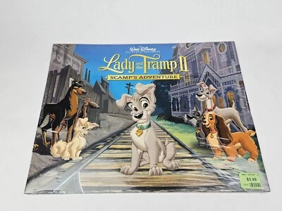 Walt Disney Lady and the Tramp 2 Scamp's Adventure Lithograph Portfolio New - Image 1 of 4