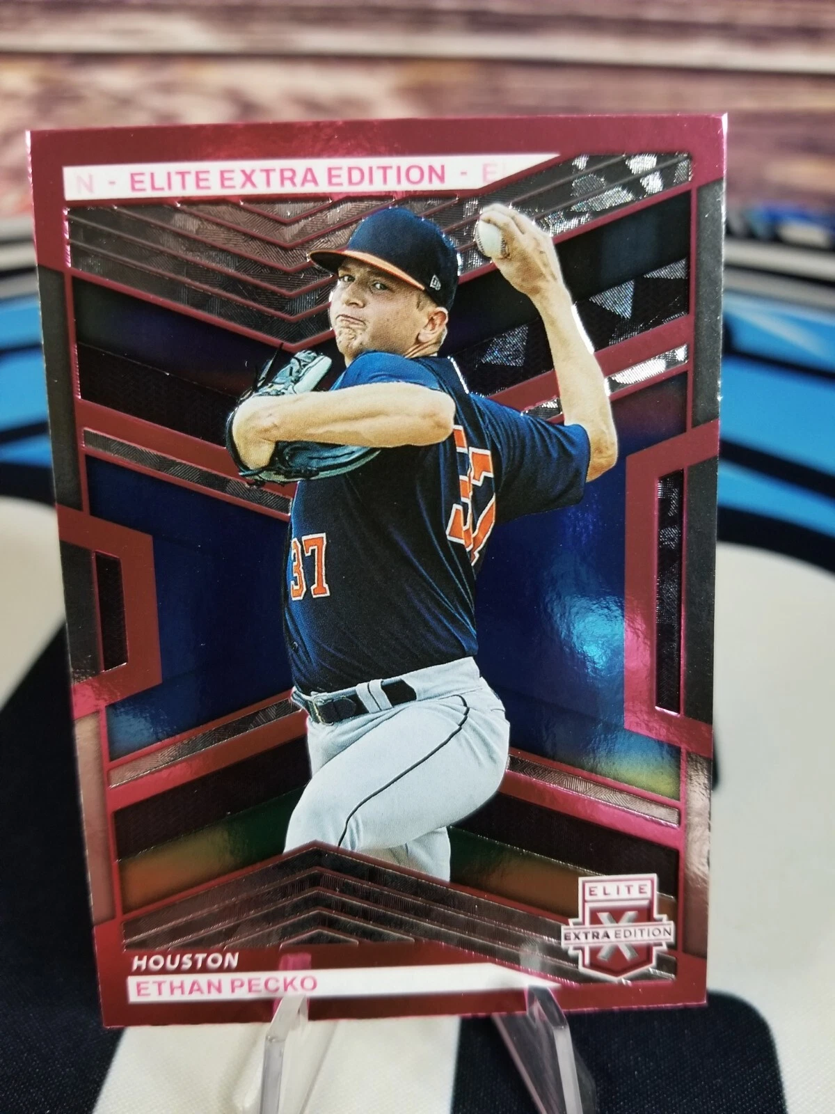 2023 PANINI ELITE EXTRA EDITION ETHAN PECKO #20 PINK