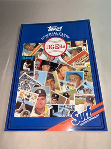 Detroit Tigers 1987 SURF Topps Baseball Kartenbuch - Bild 1 von 4