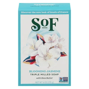 South of France Soap Bar Blooming Jasmine 6oz (Pack of 3) - Picture 1 of 1